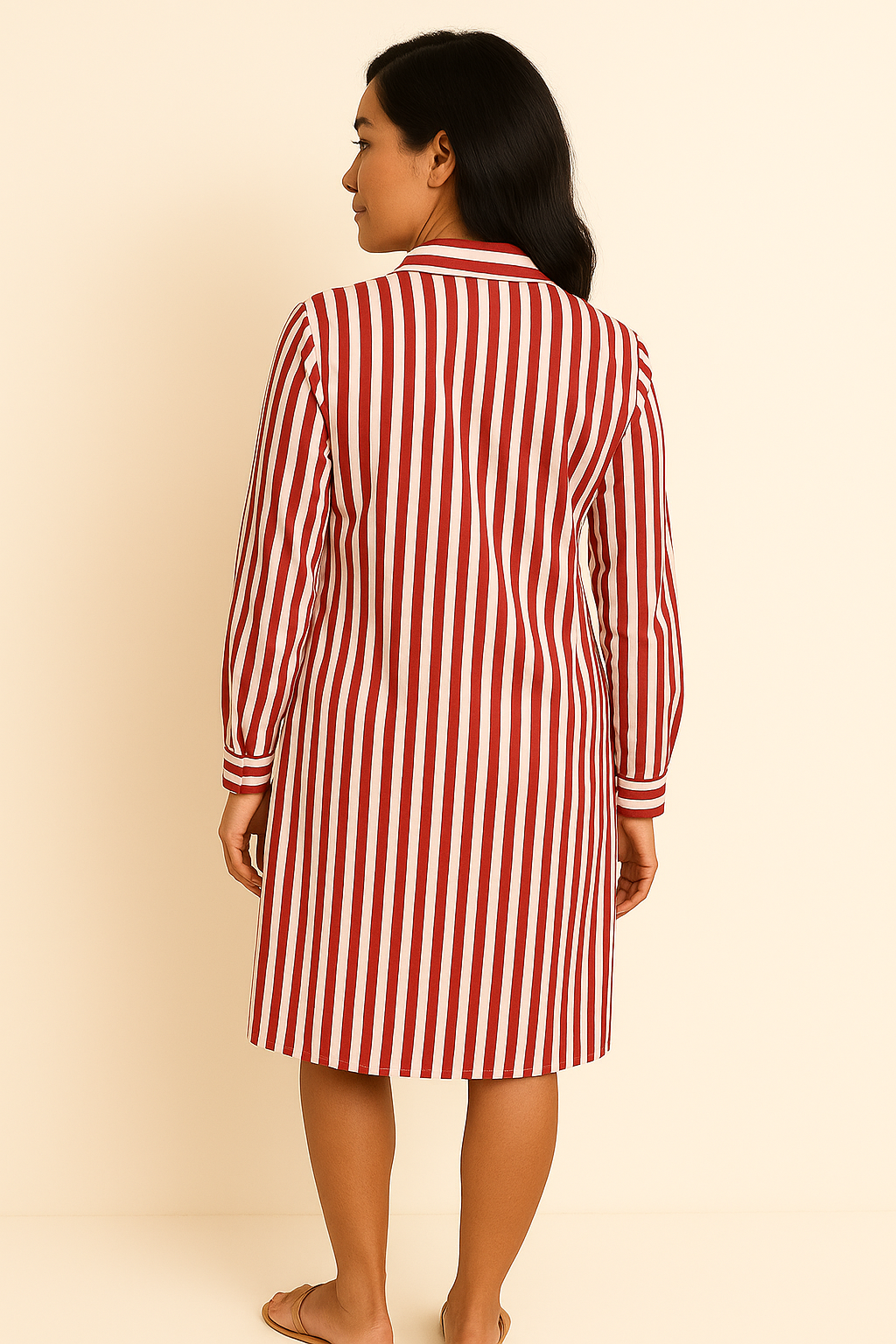Alise™ | Stribet Kjole