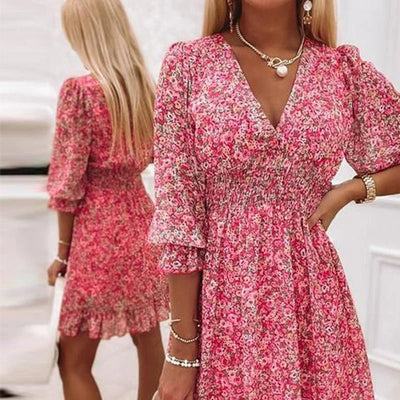 Addison™ | Elegant Blomsterkjole