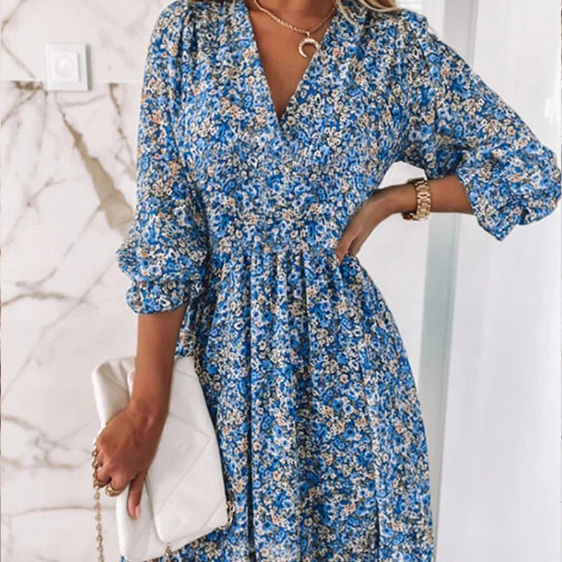 Addison™ | Elegant Blomsterkjole