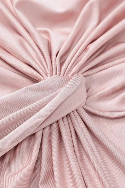 Michaela™ | Stilfuld Langærmet Maxi Kjole med Twist-front